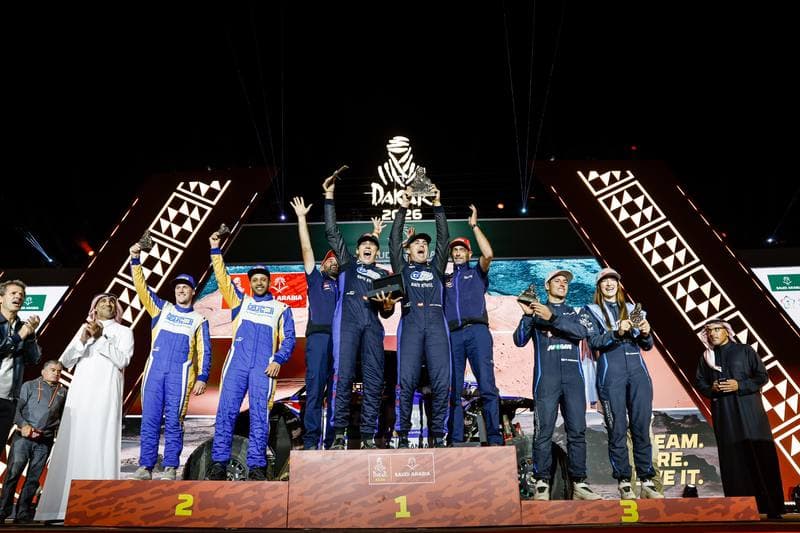 Motorsport. Dakar Rally. Prize Giving Ceremony. 17.01.2026