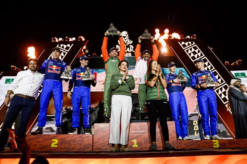 Motorsport. Dakar Rally. Prize Giving Ceremony. 17.01.2026