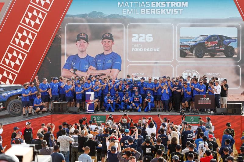Motorsport. Dakar Rally. Prize Giving Ceremony. 17.01.2026