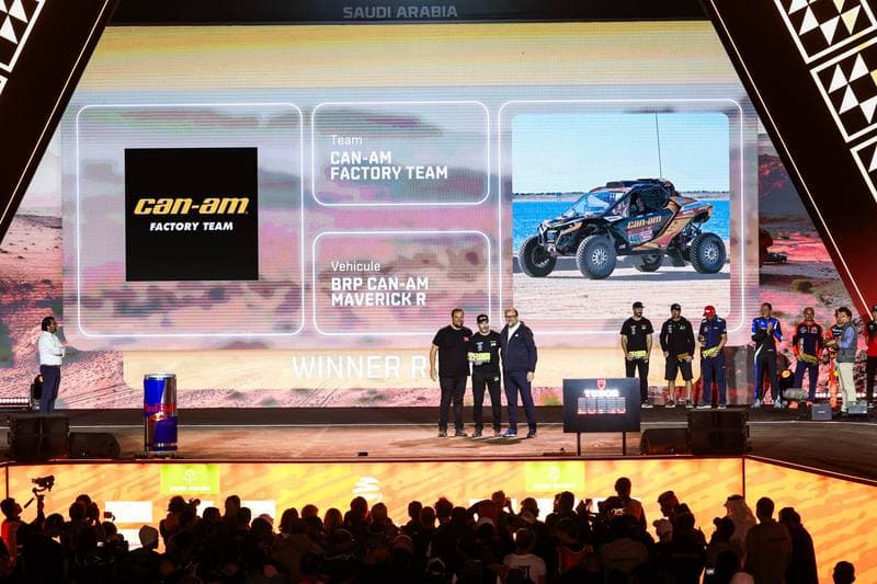Motorsport. Dakar Rally. Prize Giving Ceremony. 17.01.2026