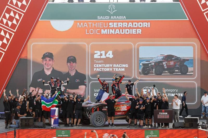 Motorsport. Dakar Rally. Prize Giving Ceremony. 17.01.2026