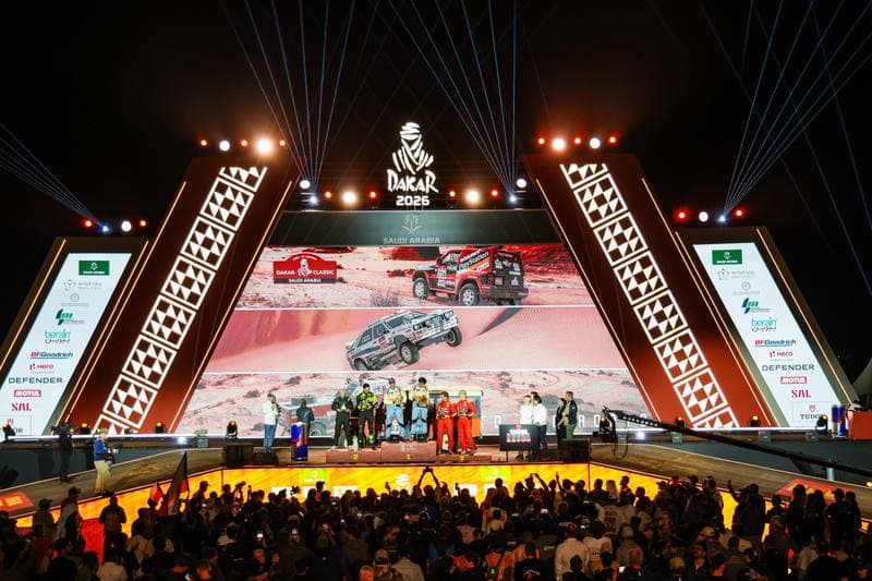 Motorsport. Dakar Rally. Prize Giving Ceremony. 17.01.2026