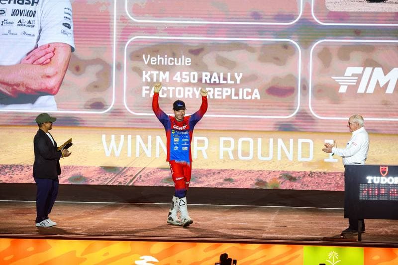 Motorsport. Dakar Rally. Prize Giving Ceremony. 17.01.2026