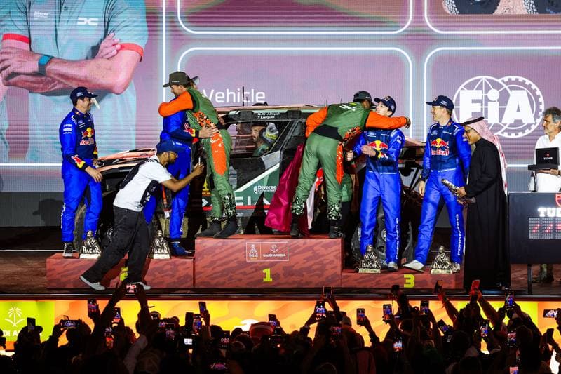 Motorsport. Dakar Rally. Prize Giving Ceremony. 17.01.2026