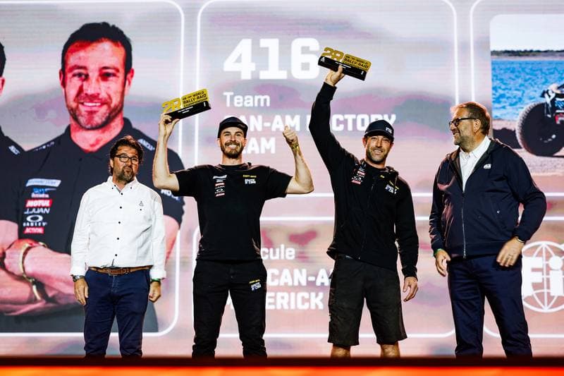 Motorsport. Dakar Rally. Prize Giving Ceremony. 17.01.2026
