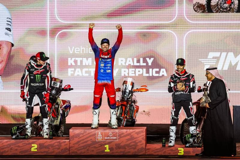 Motorsport. Dakar Rally. Prize Giving Ceremony. 17.01.2026