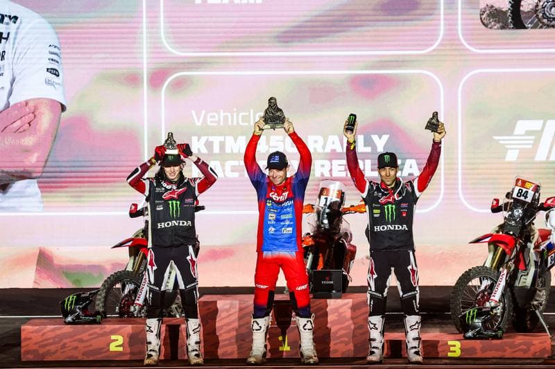 Motorsport. Dakar Rally. Prize Giving Ceremony. 17.01.2026