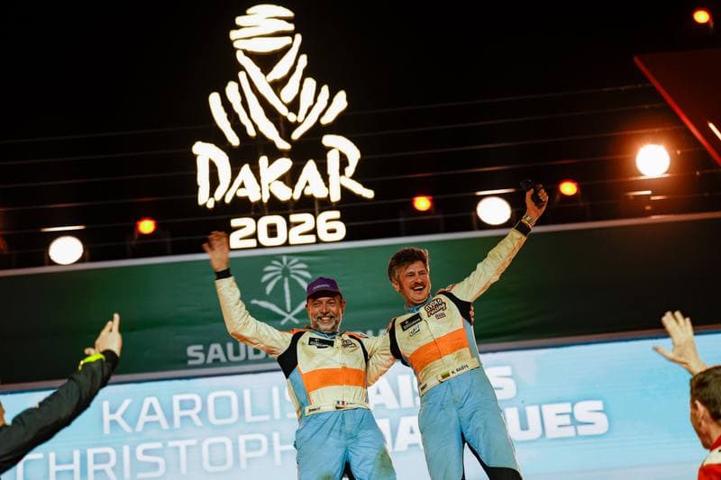 Motorsport. Dakar Rally. Prize Giving Ceremony. 17.01.2026