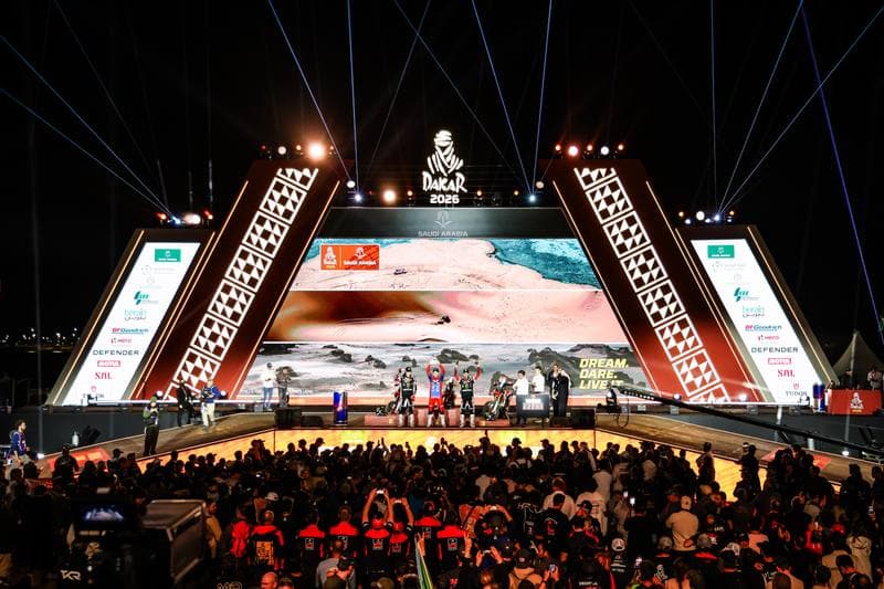 Motorsport. Dakar Rally. Prize Giving Ceremony. 17.01.2026