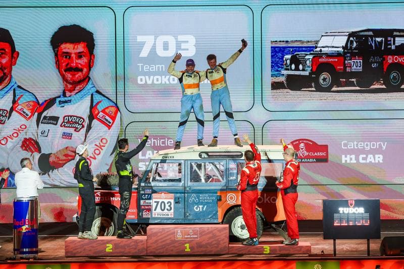 Motorsport. Dakar Rally. Prize Giving Ceremony. 17.01.2026