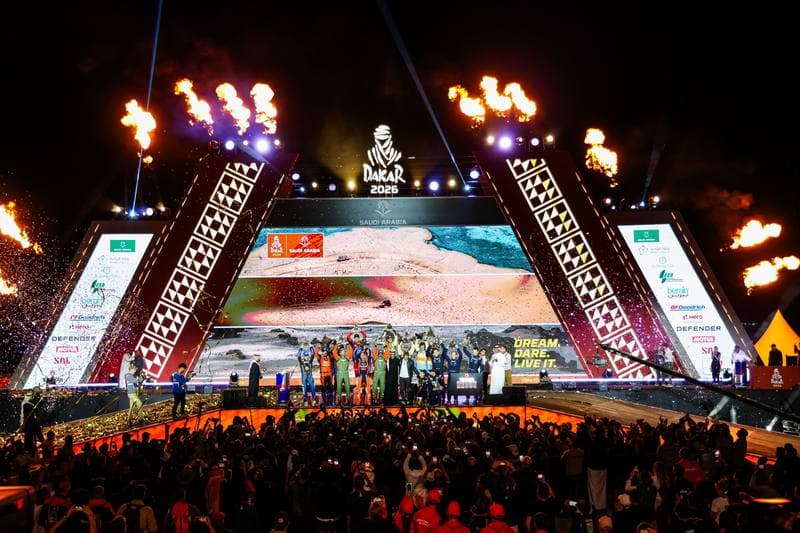 Motorsport. Dakar Rally. Prize Giving Ceremony. 17.01.2026