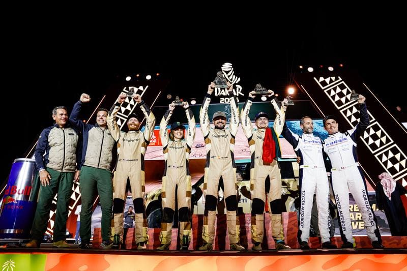 Motorsport. Dakar Rally. Prize Giving Ceremony. 17.01.2026