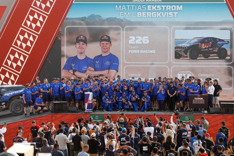 Motorsport. Dakar Rally. Prize Giving Ceremony. 17.01.2026
