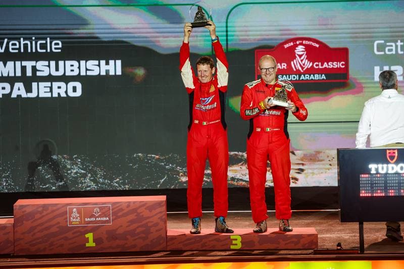Motorsport. Dakar Rally. Prize Giving Ceremony. 17.01.2026