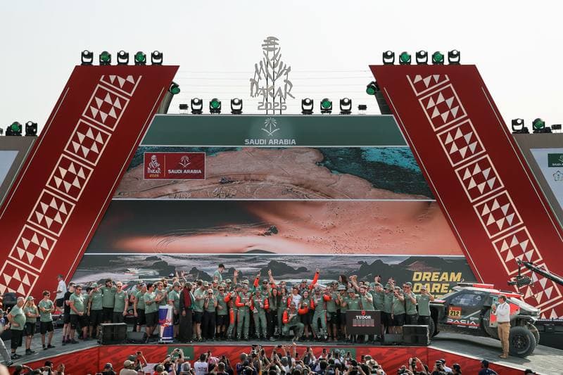 Motorsport. Dakar Rally. Prize Giving Ceremony. 17.01.2026