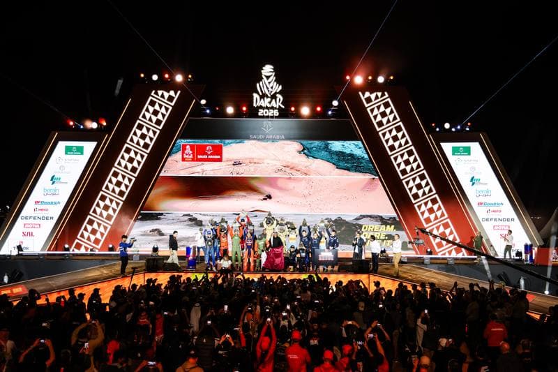 Motorsport. Dakar Rally. Prize Giving Ceremony. 17.01.2026