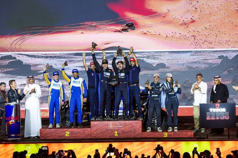 Motorsport. Dakar Rally. Prize Giving Ceremony. 17.01.2026