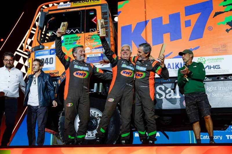Motorsport. Dakar Rally. Prize Giving Ceremony. 17.01.2026