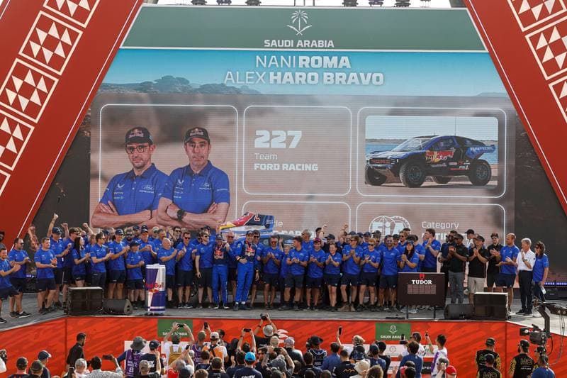 Motorsport. Dakar Rally. Prize Giving Ceremony. 17.01.2026