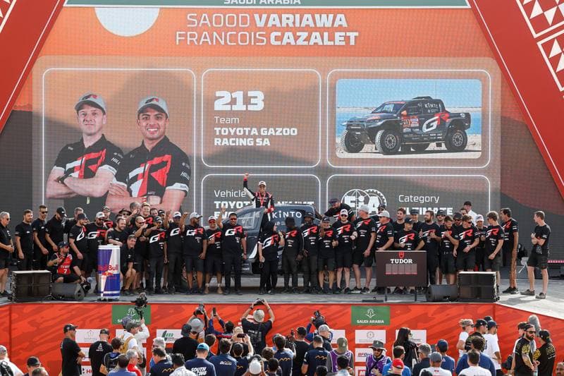Motorsport. Dakar Rally. Prize Giving Ceremony. 17.01.2026