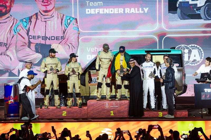 Motorsport. Dakar Rally. Prize Giving Ceremony. 17.01.2026