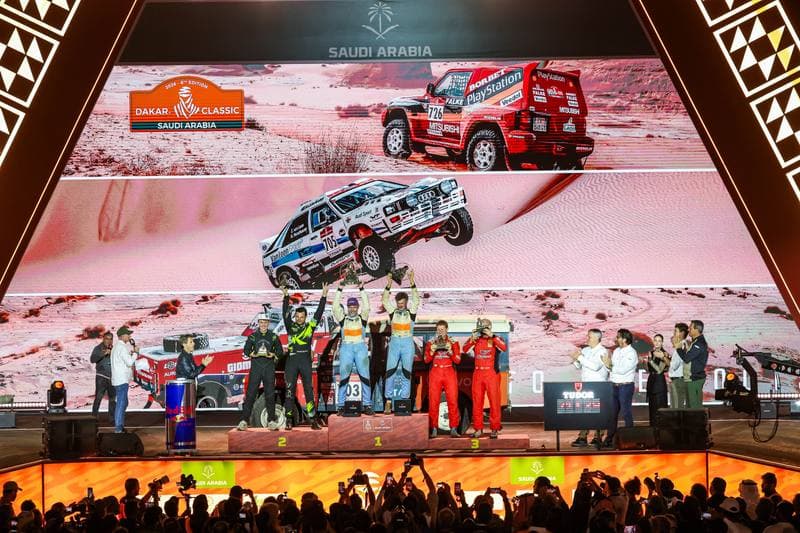 Motorsport. Dakar Rally. Prize Giving Ceremony. 17.01.2026