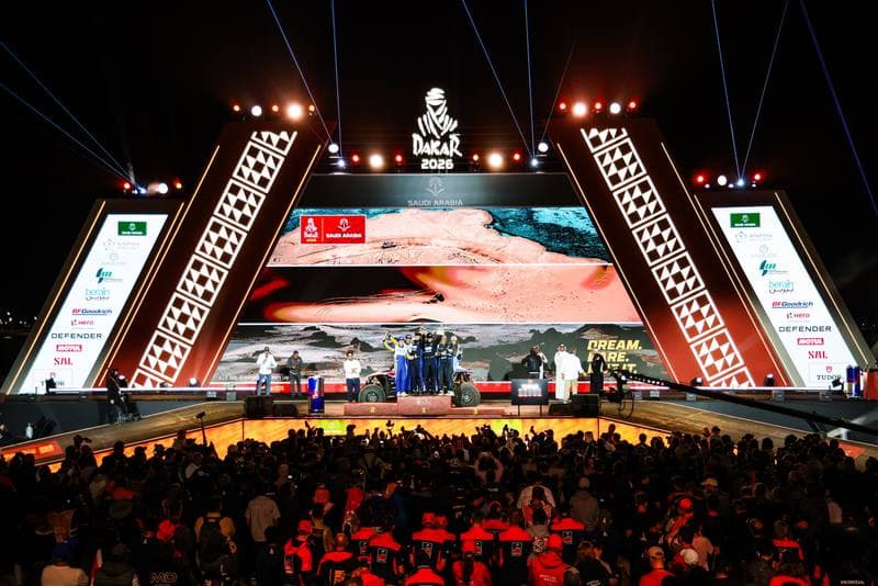 Motorsport. Dakar Rally. Prize Giving Ceremony. 17.01.2026