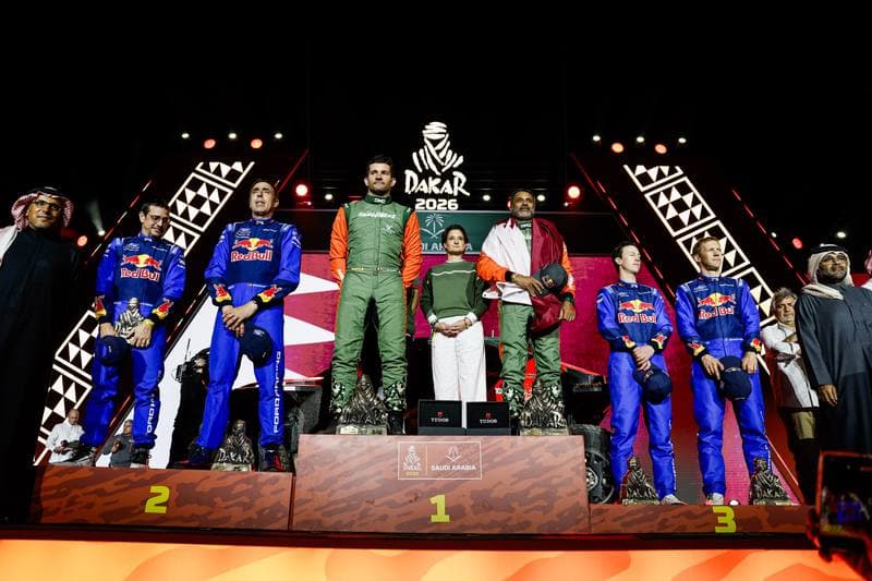 Motorsport. Dakar Rally. Prize Giving Ceremony. 17.01.2026