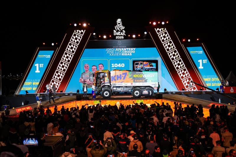 Motorsport. Dakar Rally. Prize Giving Ceremony. 17.01.2026