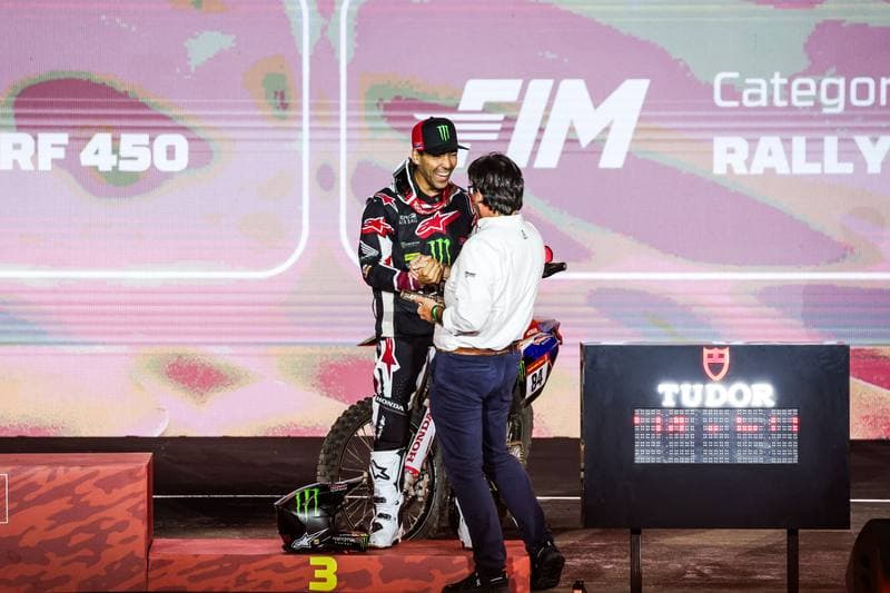 Motorsport. Dakar Rally. Prize Giving Ceremony. 17.01.2026