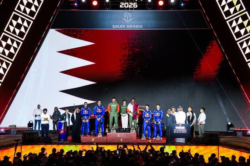 Motorsport. Dakar Rally. Prize Giving Ceremony. 17.01.2026