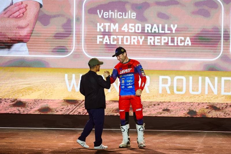 Motorsport. Dakar Rally. Prize Giving Ceremony. 17.01.2026