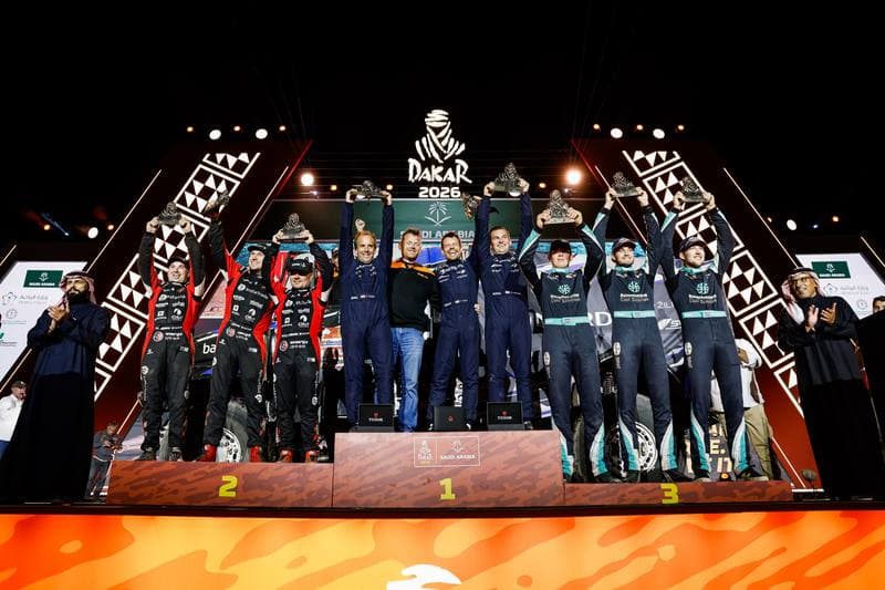 Motorsport. Dakar Rally. Prize Giving Ceremony. 17.01.2026