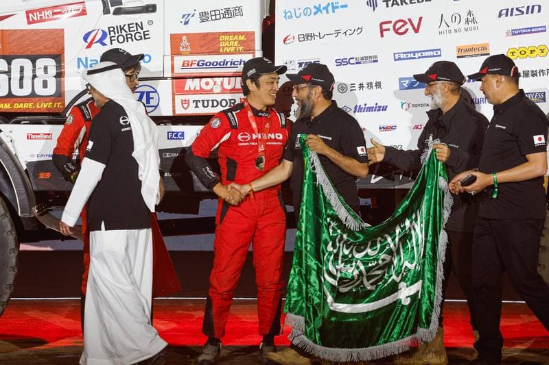 Motorsport. Dakar Rally. Prize Giving Ceremony. 17.01.2026
