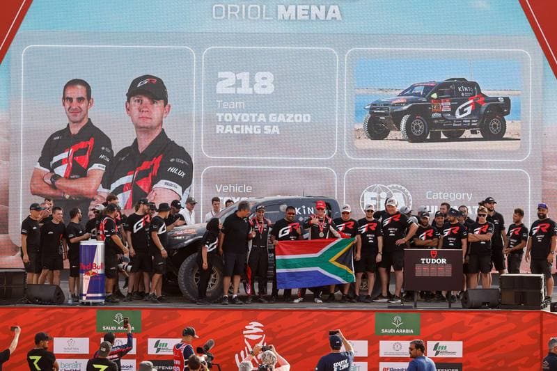 Motorsport. Dakar Rally. Prize Giving Ceremony. 17.01.2026
