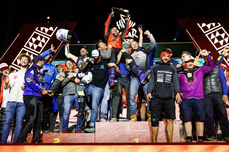 Motorsport. Dakar Rally. Prize Giving Ceremony. 17.01.2026