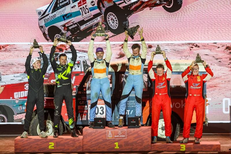 Motorsport. Dakar Rally. Prize Giving Ceremony. 17.01.2026