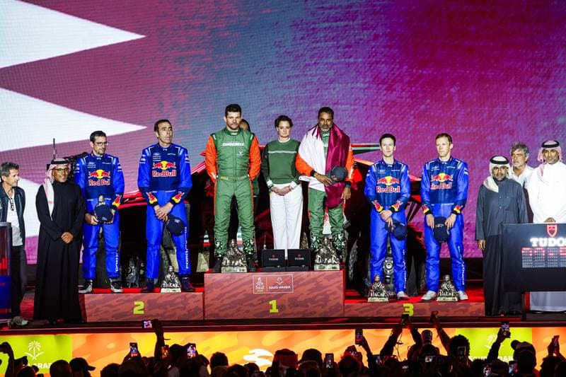Motorsport. Dakar Rally. Prize Giving Ceremony. 17.01.2026