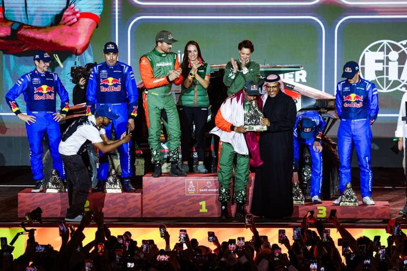 Motorsport. Dakar Rally. Prize Giving Ceremony. 17.01.2026