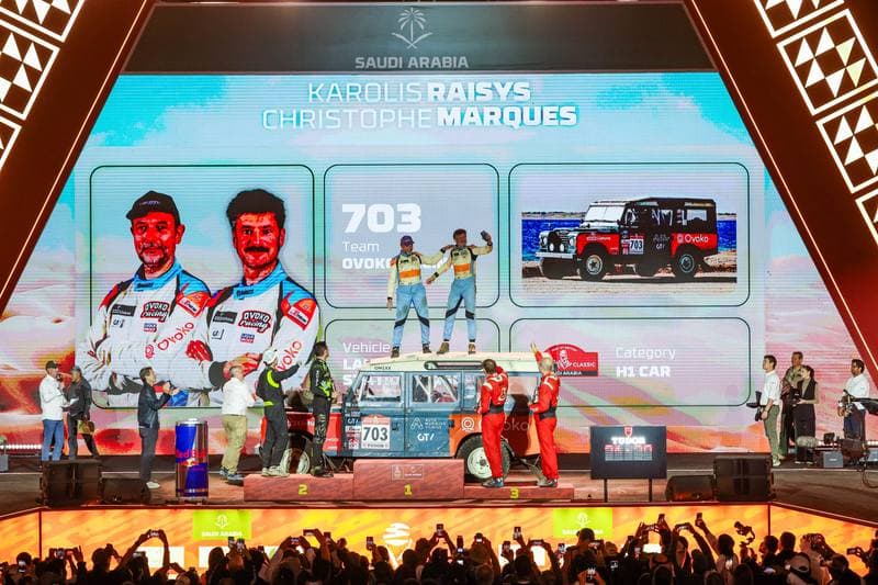 Motorsport. Dakar Rally. Prize Giving Ceremony. 17.01.2026