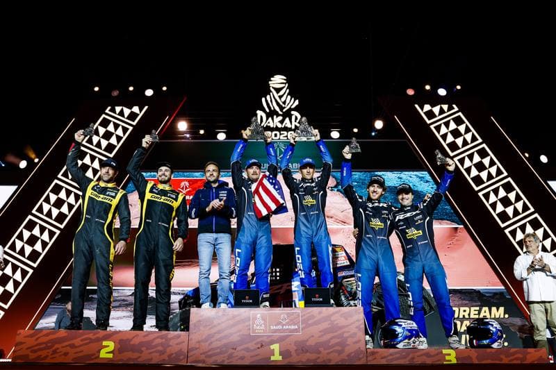 Motorsport. Dakar Rally. Prize Giving Ceremony. 17.01.2026