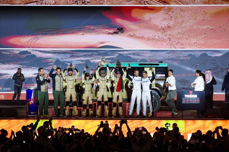 Motorsport. Dakar Rally. Prize Giving Ceremony. 17.01.2026