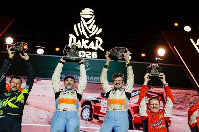 Motorsport. Dakar Rally. Prize Giving Ceremony. 17.01.2026
