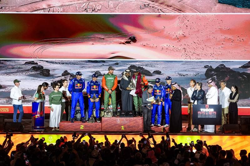 Motorsport. Dakar Rally. Prize Giving Ceremony. 17.01.2026
