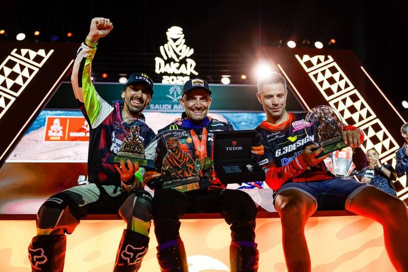 Motorsport. Dakar Rally. Prize Giving Ceremony. 17.01.2026
