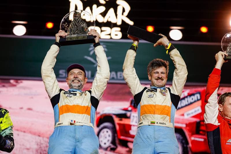 Motorsport. Dakar Rally. Prize Giving Ceremony. 17.01.2026