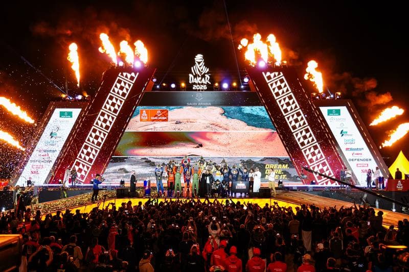 Motorsport. Dakar Rally. Prize Giving Ceremony. 17.01.2026