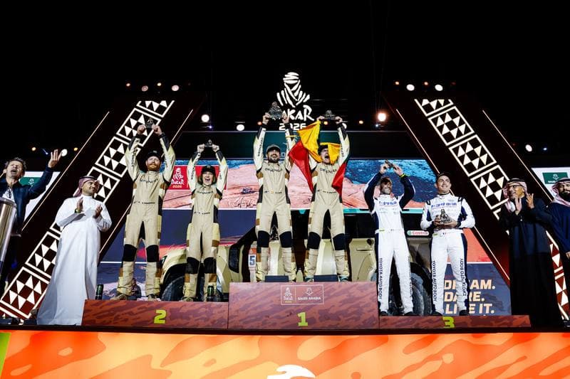 Motorsport. Dakar Rally. Prize Giving Ceremony. 17.01.2026