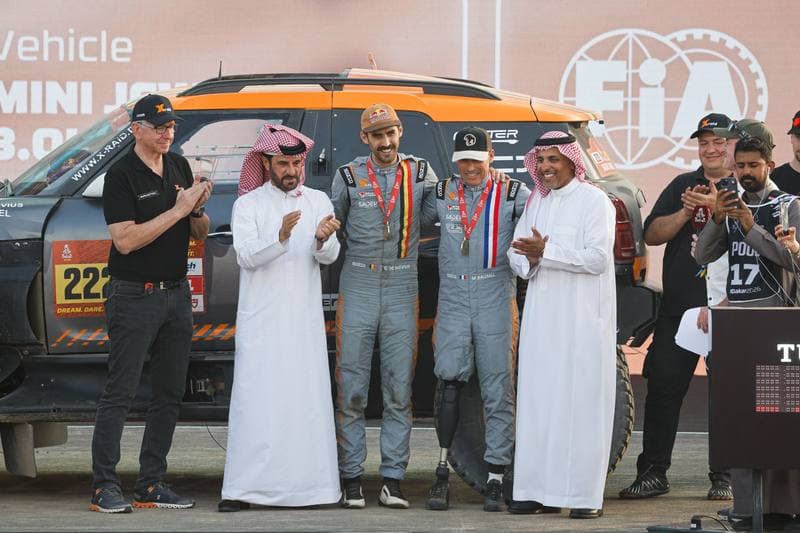 Motorsport. Dakar Rally. Prize Giving Ceremony. 17.01.2026