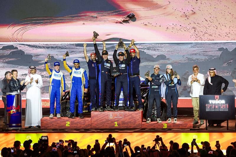 Motorsport. Dakar Rally. Prize Giving Ceremony. 17.01.2026